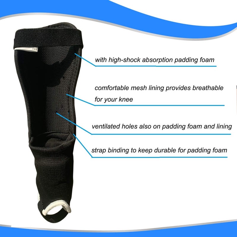 Rawxy Soccer Football shin Guards with Low-Profile Flexible Super Protection,Great for Adult,Youth, Junior,Size Medium - Image 3